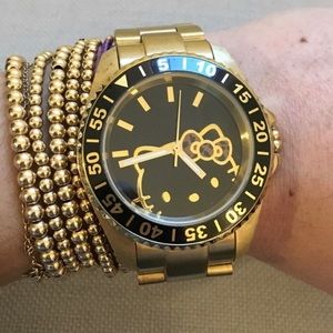 ISO (In Search Of) Hello Kitty Sanrio Gold Watch